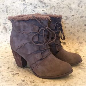 Not Rated Fleece Lined Booties New Never Worn